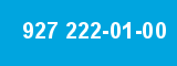 927 222-01-00